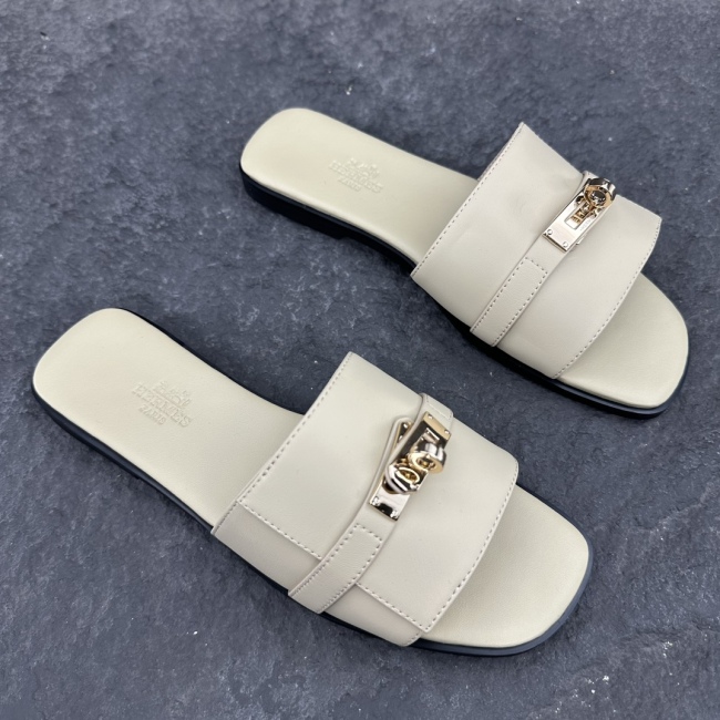 Hermes 2026ss Giulia Women Sandals Slippers Size 36-43