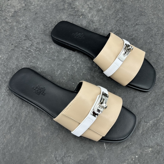 Hermes 2026ss Giulia Women Sandals Slippers Size 36-43