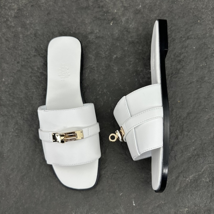 Hermes 2026ss Giulia Women Sandals Slippers Size 36-43