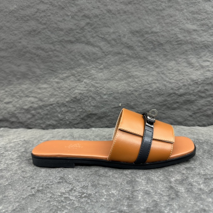 Hermes 2026ss Giulia Women Sandals Slippers Size 36-43