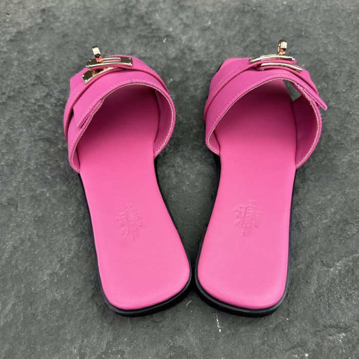 Hermes 2026ss Giulia Women Sandals Slippers Size 36-43