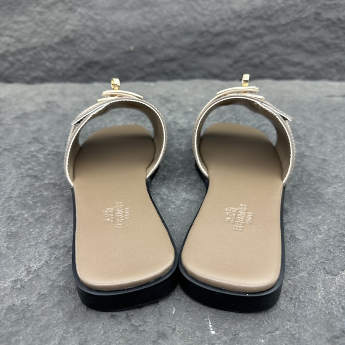 Hermes 2026ss Giulia Women Sandals Slippers Size 36-43