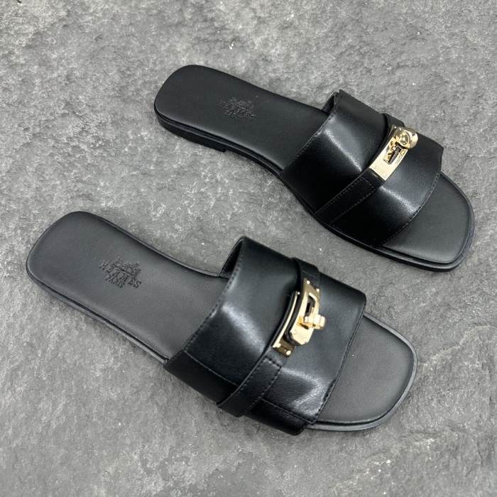 Hermes 2026ss Giulia Women Sandals Slippers Size 36-43