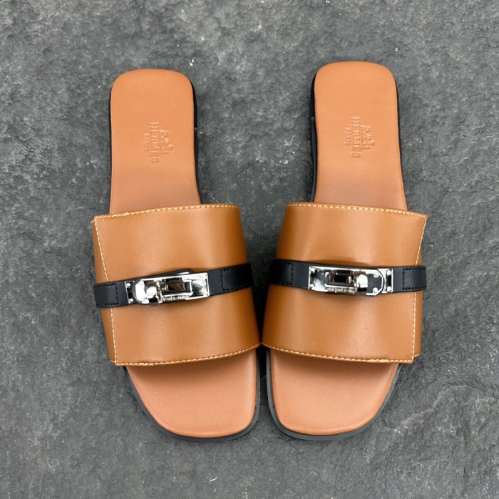 Hermes 2026ss Giulia Women Sandals Slippers Size 36-43