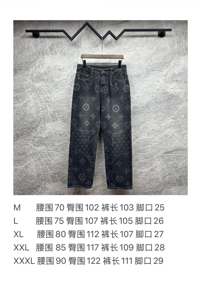 Louis Vuitton 2026ss New Unisex Jeans Size M-XXXL
