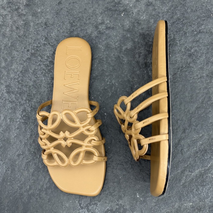 Loewe 2026ss Petal Anagram Sandals Slippers Size 36-41