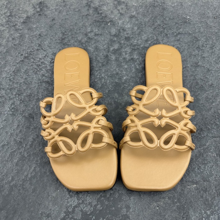 Loewe 2026ss Petal Anagram Sandals Slippers Size 36-41