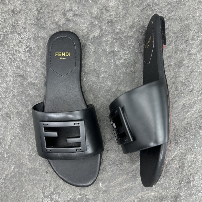 Fendi 2026ss FFold Sandals Slippers Size 36-43