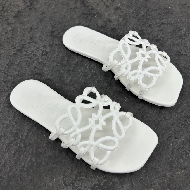 Loewe 2026ss Petal Anagram Sandals Slippers Size 36-41