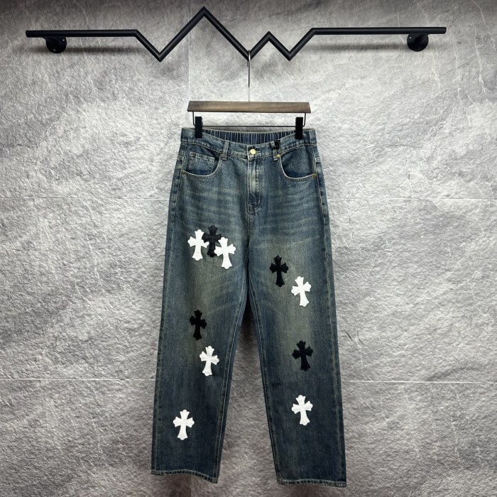Chrome Hearts 2026ss New Unisex Jeans Size M-XXXL