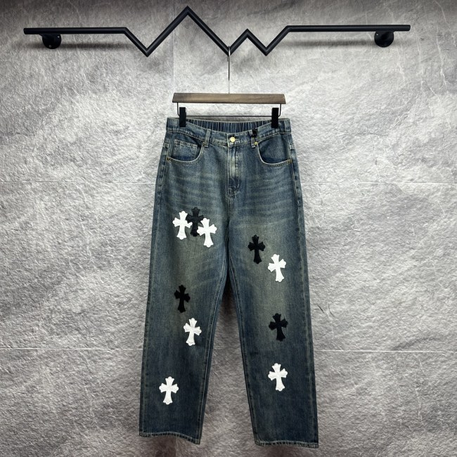 Chrome Hearts 2026ss New Unisex Jeans Size M-XXXL