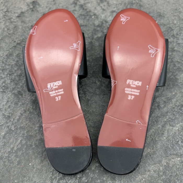 Fendi 2026ss FFold Sandals Slippers Size 36-43