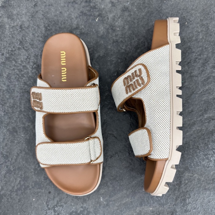 MiuMiu 2026ss Sandals Slippers Size 36-40