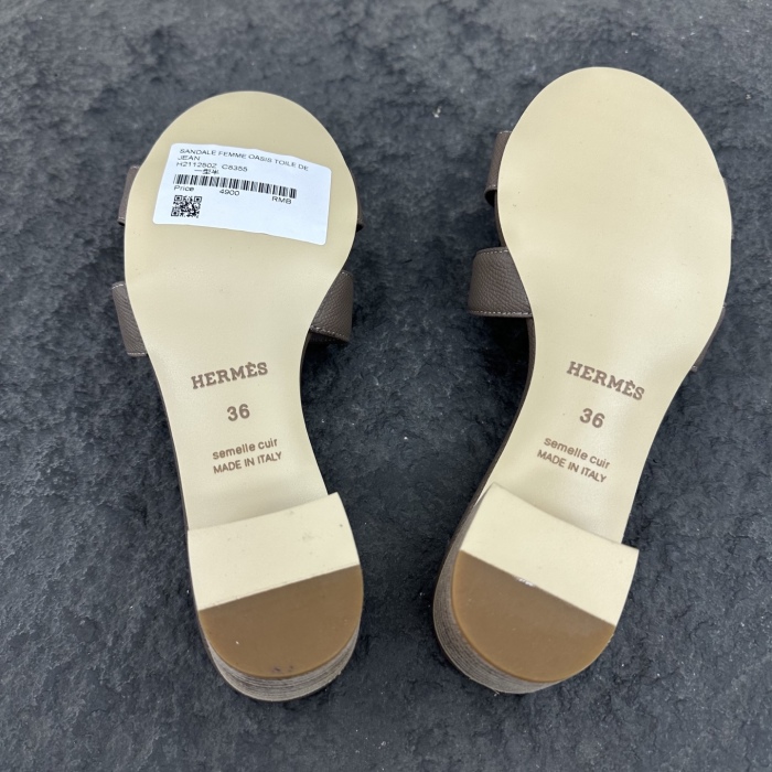Hermes 2026ss Oasis H Sandals Slippers Size 36-43