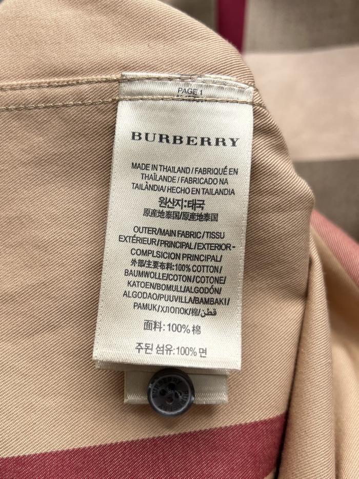 Burberry Long Sleeves Shirt Size M-XXXL