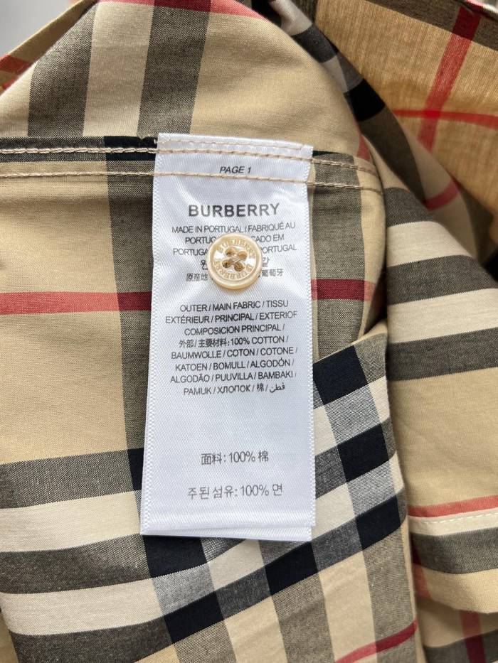 Burberry Long Sleeves Shirt Size M-XXXL