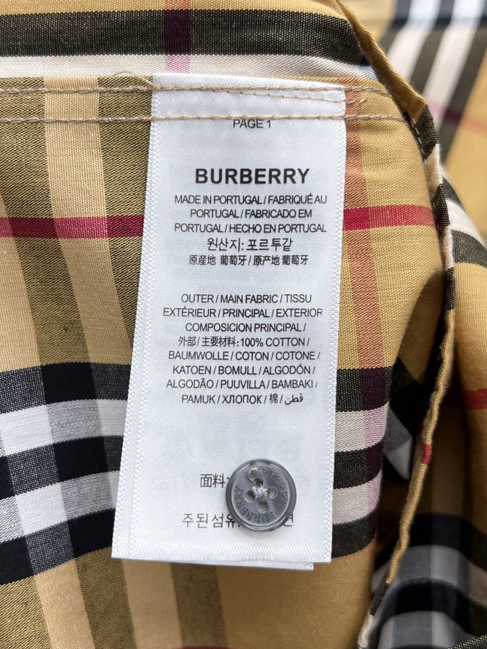 Burberry Long Sleeves Shirt Size M-XXXL
