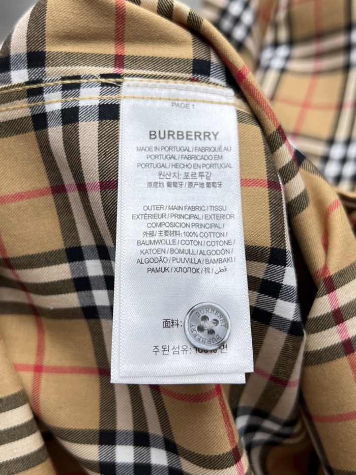 Burberry Long Sleeves Shirt Size M-XXXL
