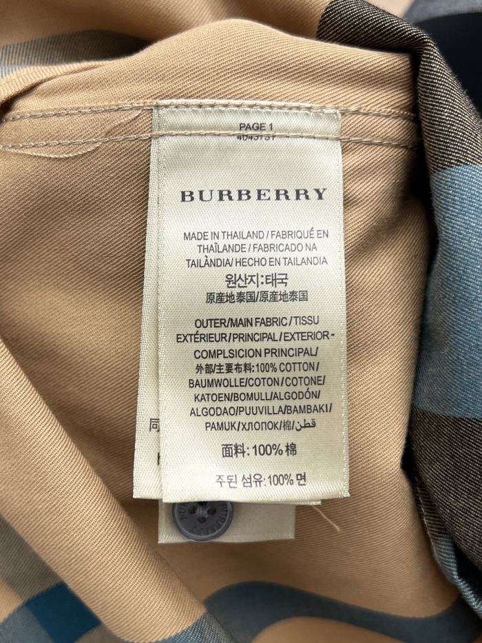 Burberry Long Sleeves Shirt Size M-XXXL
