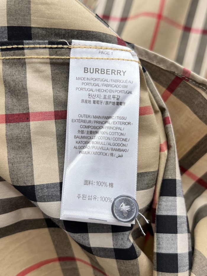 Burberry Long Sleeves Shirt Size M-XXXL