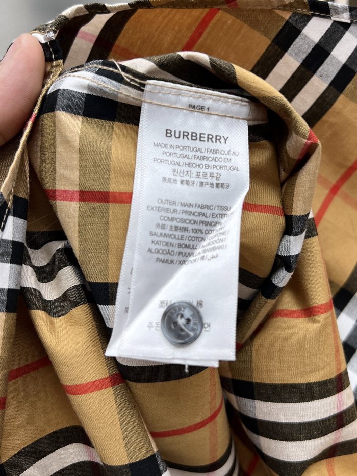 Burberry Long Sleeves Shirt Size M-XXXL