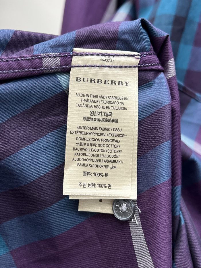 Burberry Long Sleeves Shirt Size M-XXXL