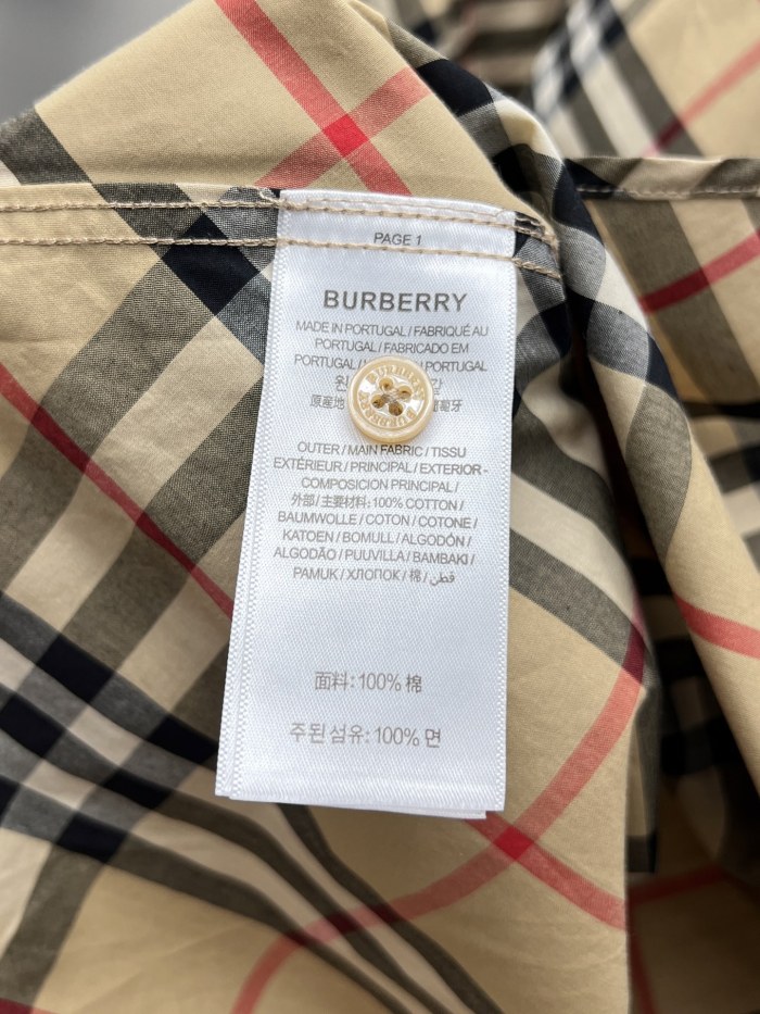 Burberry Long Sleeves Shirt Size M-XXXL