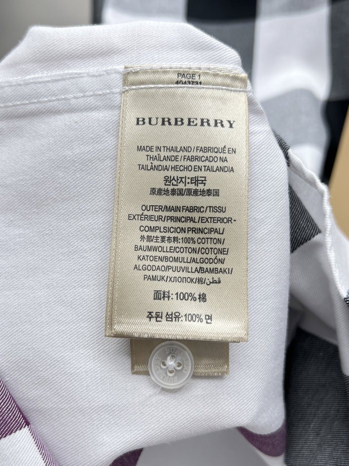 Burberry Long Sleeves Shirt Size M-XXXL