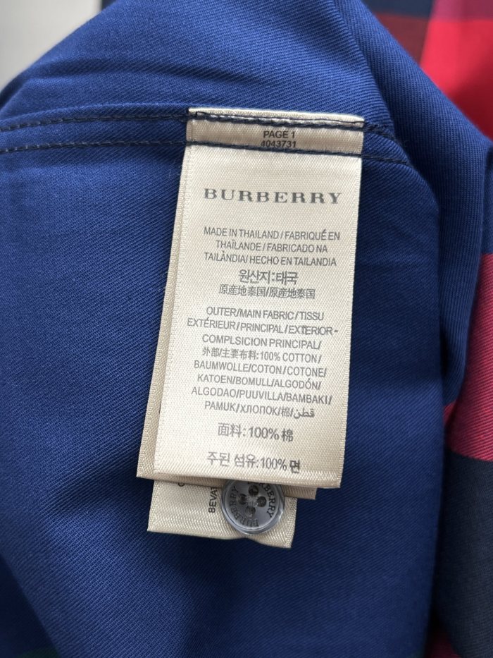 Burberry Long Sleeves Shirt Size M-XXXL