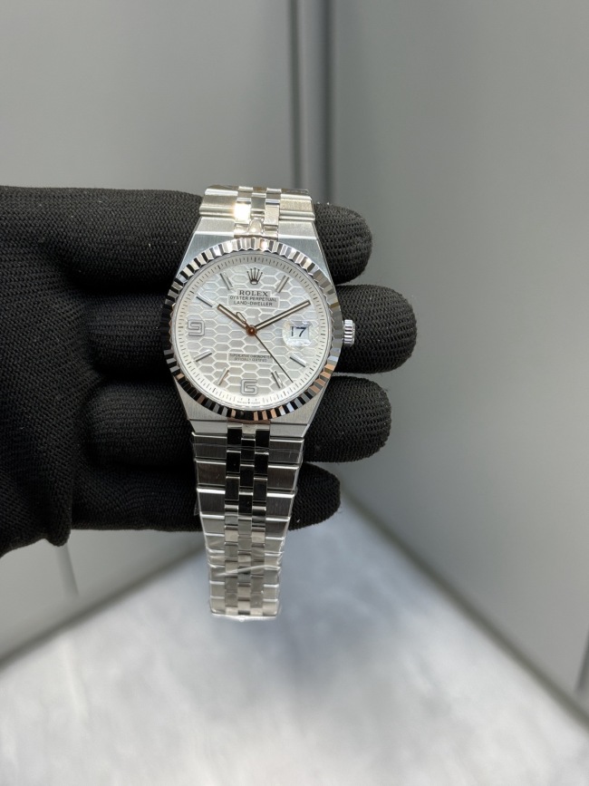  Rolex Land-Dweller 36 Oyster 36mm Oystersteel and white gold M127234-0001