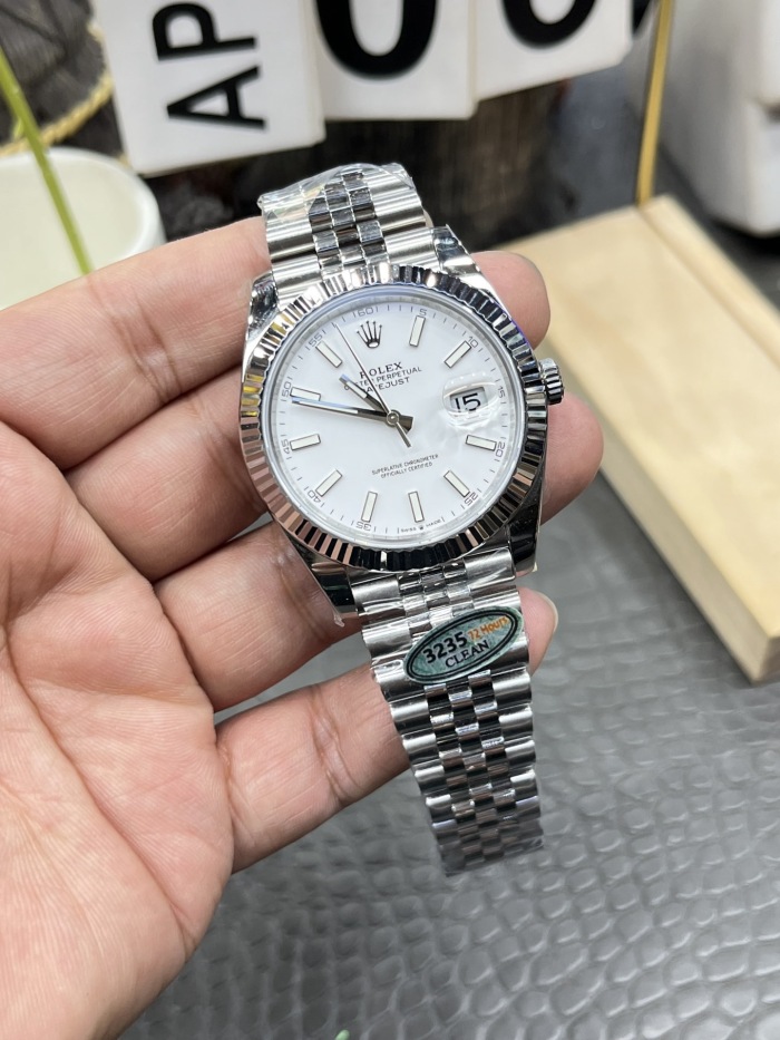 Rolex Datejust 41 Oyster 41mm Oystersteel and white gold M126334-0010
