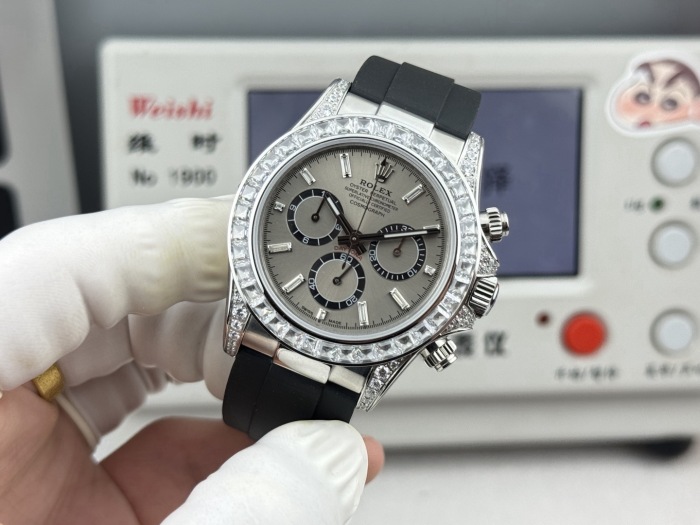 Rolex Cosmograph Daytona Oyster 40mm white gold and diamonds M126539TBR-0002