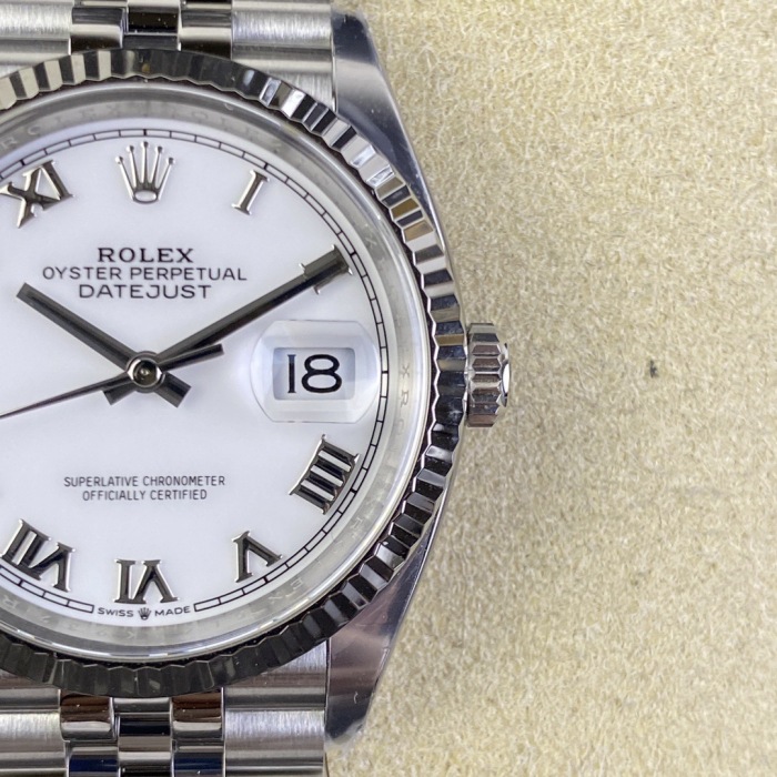 Rolex Datejust 36 Oyster 36mm Oystersteel and white gold M126234-0025