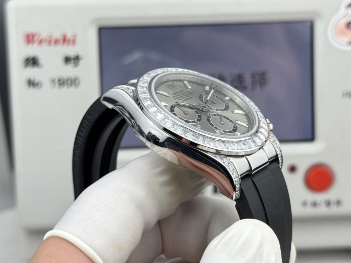 Rolex Cosmograph Daytona Oyster 40mm white gold and diamonds M126539TBR-0002