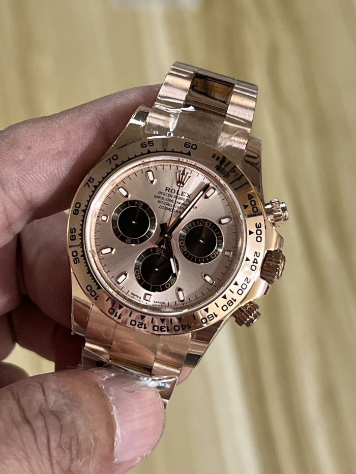  Rolex Cosmograph Daytona Oyster 40mm Everose gold  M126505-0003