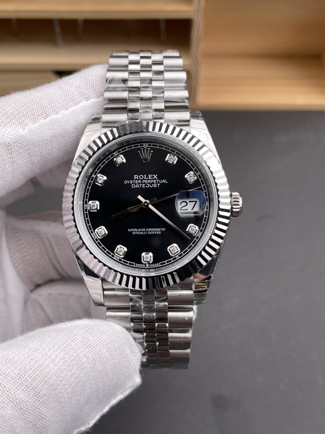 Rolex Datejust 41 Oyster 41mm Oystersteel and white gold M126334-0012