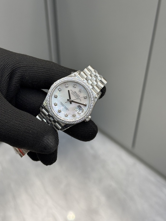 Rolex Datejust 36 Oyster 36mm Oystersteel white gold and diamonds M126284RBR-0011