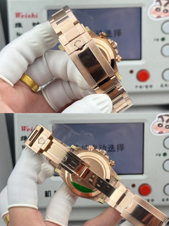 Rolex Cosmograph Daytona Oyster, 40 mm, Everose gold and diamonds  M126595TBR-0001