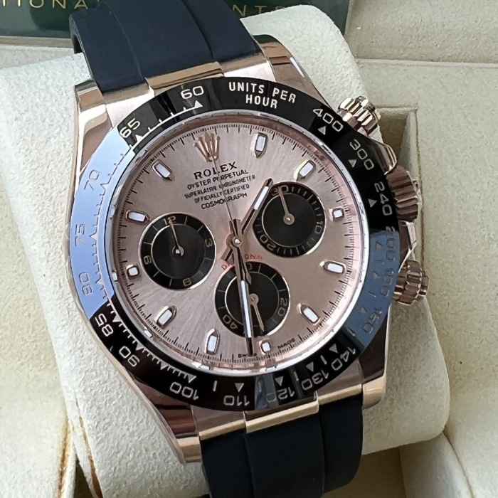  Rolex Cosmograph Daytona Oyster 40mm Everose gold M126515LN-0008