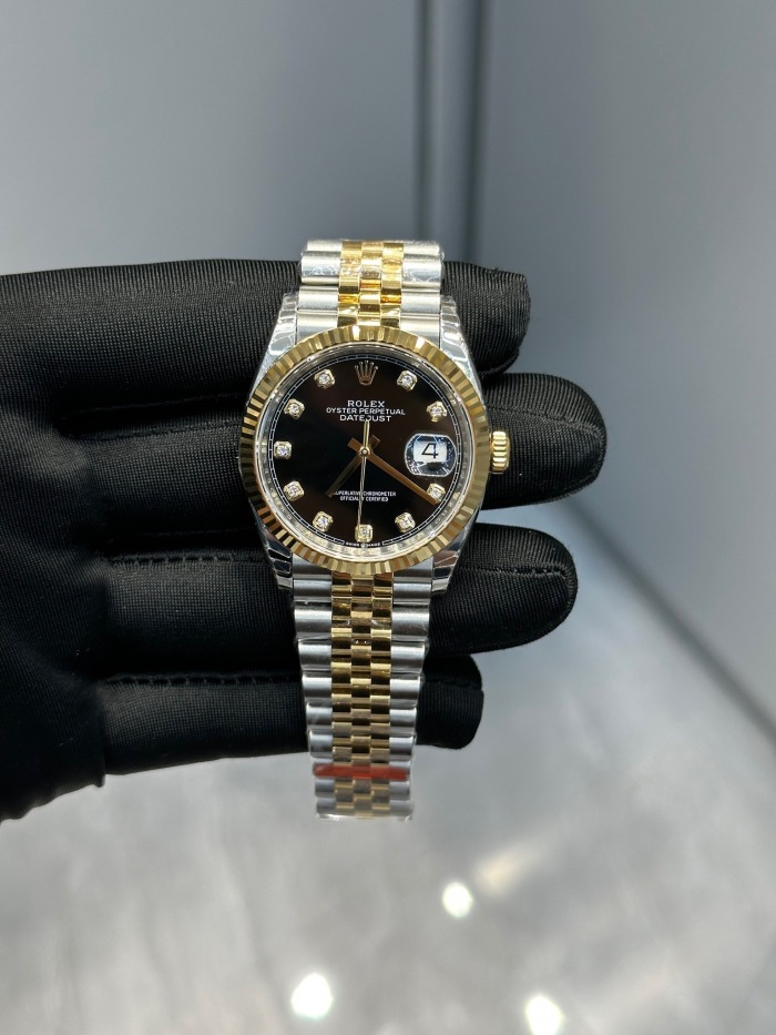 Rolex Datejust 36 Oyster 36mm Oystersteel yellow gold and diamonds M126283RBR-0007