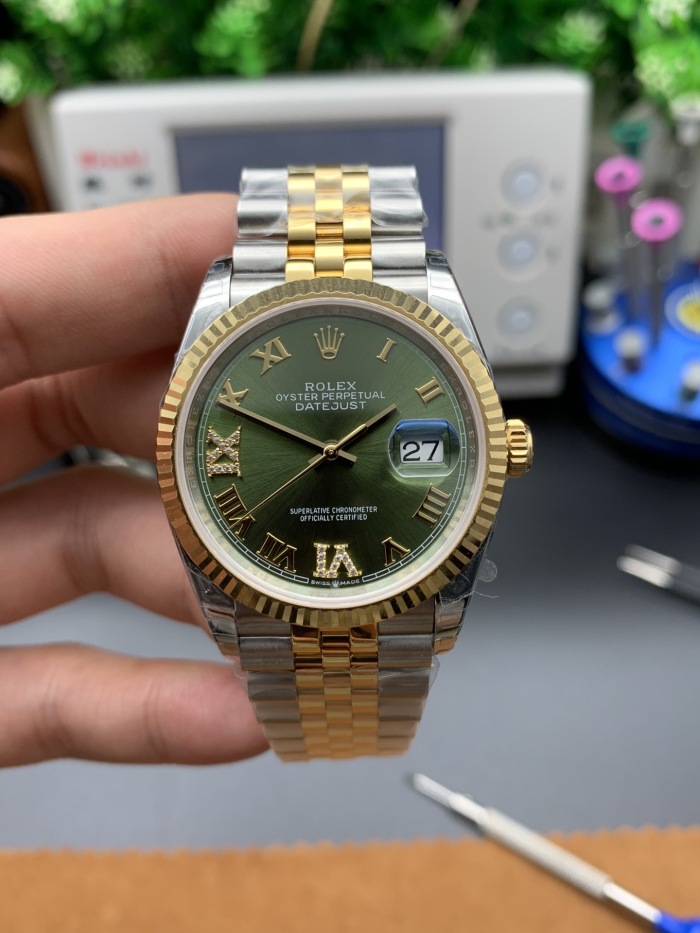 Rolex Datejust 36 Oyster 36mm Oystersteel and yellow gold M126233-0025