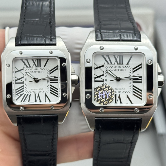 Santos 100 de Cartier watch CRW20073X8 - 51.1mm  W2010709 - 41.3mm