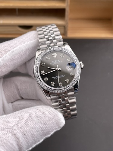 Rolex Datejust 36 Oyster 36mm Oystersteel white gold and diamonds M126284RBR-0019