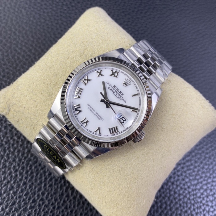 Rolex Datejust 36 Oyster 36mm Oystersteel and white gold M126234-0025