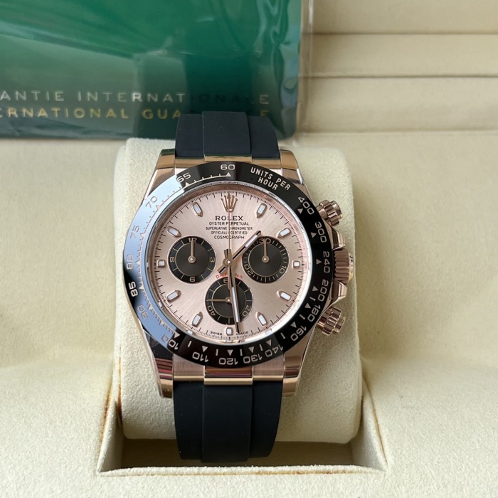  Rolex Cosmograph Daytona Oyster 40mm Everose gold M126515LN-0008