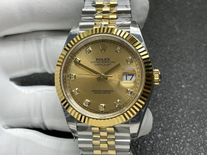 Rolex Datejust 41 Oyster 41mm Oystersteel and yellow gold M126333-0012