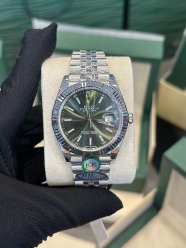 Rolex Datejust 41 Oyster 41mm Oystersteel and white gold M126334-0028