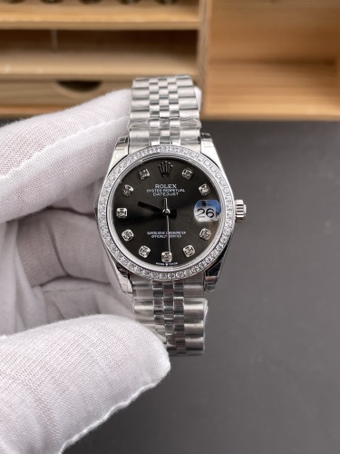 Rolex Datejust 36 Oyster 36mm Oystersteel white gold and diamonds M126284RBR-0019
