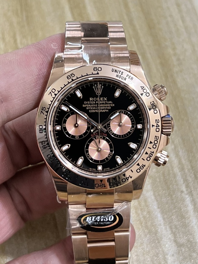Rolex Cosmograph Daytona Oyster 40mm  Everose gold M126505-0001