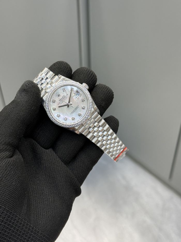Rolex Datejust 36 Oyster 36mm Oystersteel white gold and diamonds M126284RBR-0011